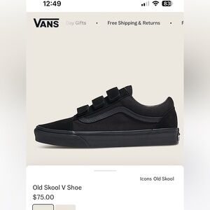 Vans Brand New Old Skool Velcro sneaker